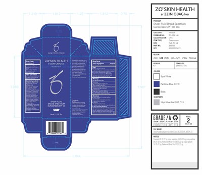 US Sheer Fluid Broad Spectrum SPF 50 Full Sec 216700.jpg ZO® Skin Health Sheer Fluid Broad-Spectrum Sunscreen SPF 50 - US Sheer Fluid Broad Spectrum SPF 50 Full Sec 216700